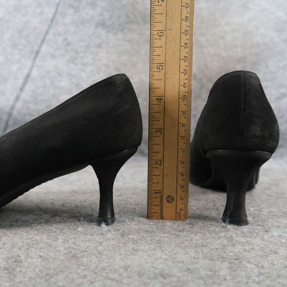 Stuart Weitzman Shoes Womens 8 Pumps Classic Leather Pointed Toe Formal Fashion - Picture 7 of 16